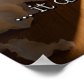 Poster Be Happy Cat - Paper Mess Edition (Coin)