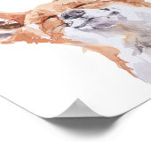 Poster Be Happy Fox Nursery Child Woodland (Coin)