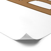 Poster Be Kind Sign Language - Kindness ASL - Kind Human (Coin)