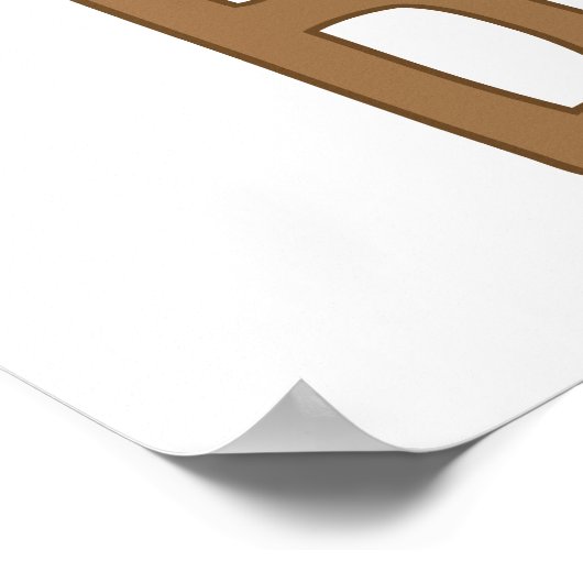 Poster Be Kind Sign Language - Kindness ASL - Kind Human (Coin)