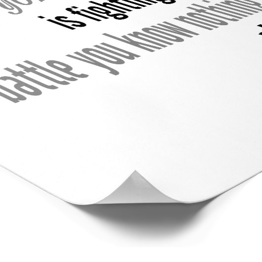 Poster Be Kind (taille d'image standard) (Coin)