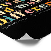 Poster Be Like Subtraction Math Quote For Teachers Studen (Coin)