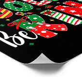 Poster Be Merry Be Jolly Be Kind Merry Christmas Teacher (Coin)