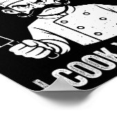 Poster Be Nice I Cook Your Food Chef Culinary Chefs Cooks (Coin)
