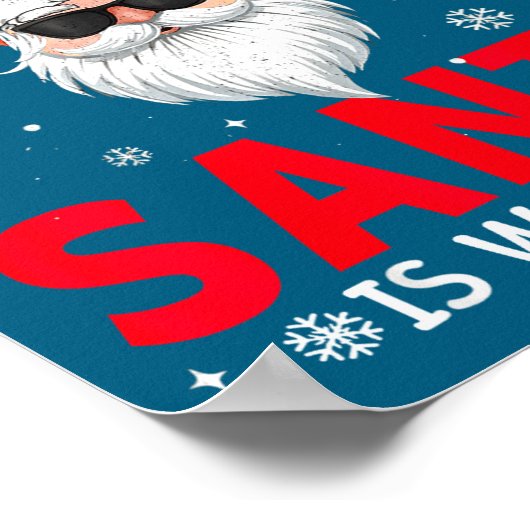 Poster Be Nice To The Telemetry Tech Santa Is Watching Ch (Coin)