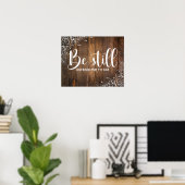 Poster Be Still and Know That I’m God (Bureau à domicile)