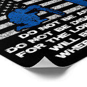 Poster Be Strong And Courageous Do Not Be Afraid Prayer  (Coin)