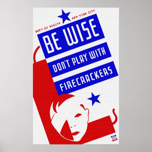 Poster Be Wise (Devant)