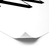 Poster "Be Worthy, not Wealthy" - Typographie motivation (Coin)