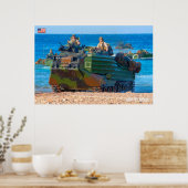 Poster BEACH ARMOR - Véhicule amphibie d'assaut (Cuisine)