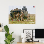 Poster BEACH ARMOR - Véhicule amphibie d'assaut (Bureau à domicile)