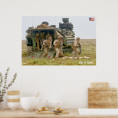 Poster BEACH ARMOR - Véhicule amphibie d'assaut (Cuisine)