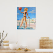 Poster Beach Ball (Cuisine)