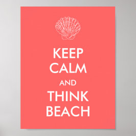 POSTER - BEACH BEHOUD