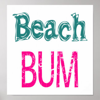 Poster Beach Bum
