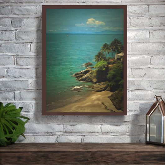 Poster Beach Dream 0026 Art Print