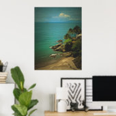 Poster Beach Dream 0026 Art Print (Bureau à domicile)
