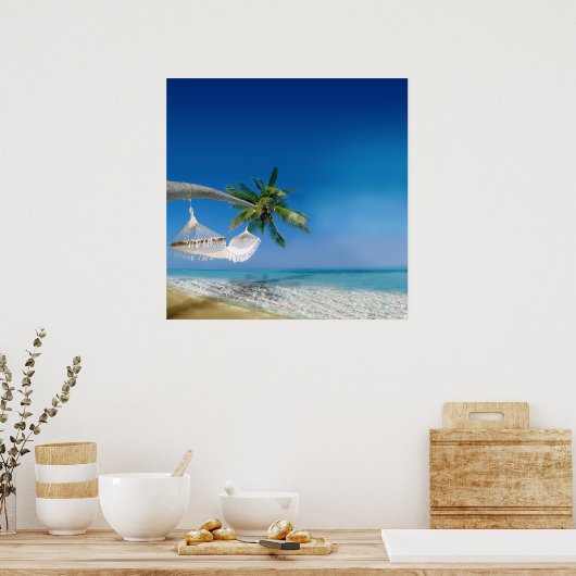 Poster Beach Hammock (Cuisine)