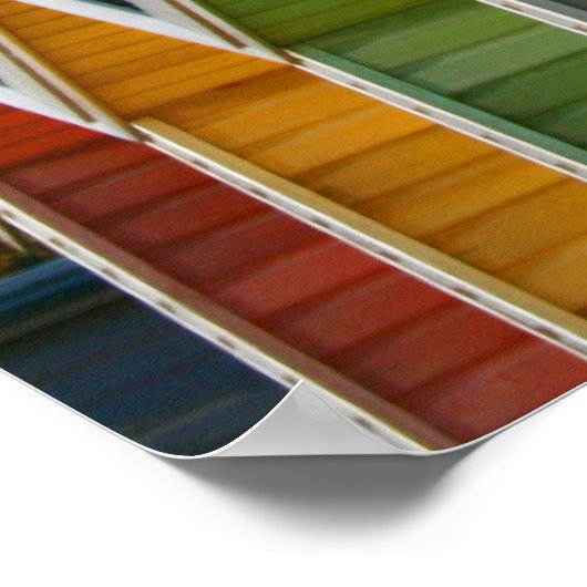 Poster Beach Hut 2 (Coin)