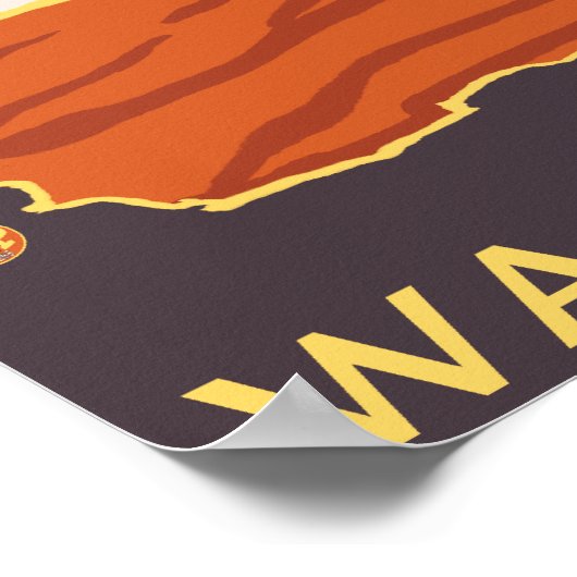 Poster Beach & Kites - Ocean Shores, Washington (Coin)