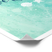 Poster Beach | L'eau salée guérit tout (Coin)