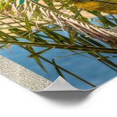 Poster Beach Ocean Live Simple Inspiration Motivation (Coin)