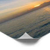 Poster Beach Ocean Sunset Photo 195 (Coin)