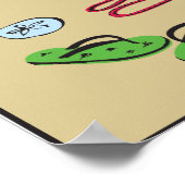 Poster Beach Pup (Coin)