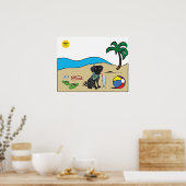 Poster Beach Pup (Cuisine)