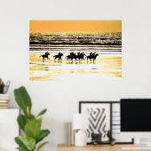 Poster Beach Racing Kerry Irlande (Bureau à domicile)