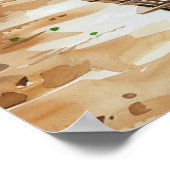 Poster Beach Scene (Coin)