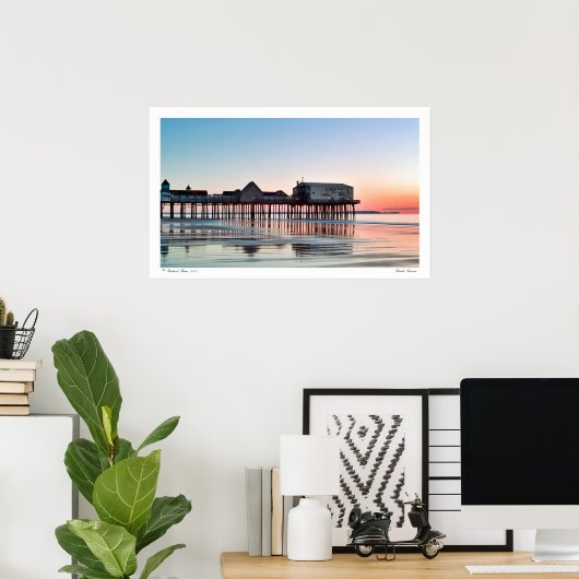 Poster Beach Sunrise (Bureau à domicile)