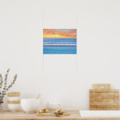Poster Beach Sunrise (Cuisine)