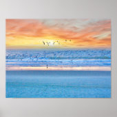Poster Beach Sunrise (Devant)