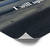 Poster Beach Sunset Isaiah 41:10 Imprimer (Coin)