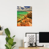 Poster Beach Tasmania (Bureau à domicile)
