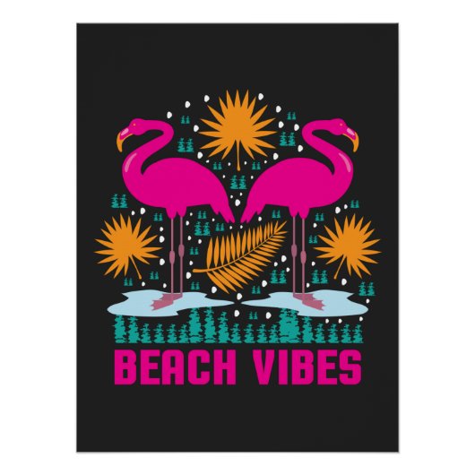 Poster Beach Vibes (Devant)