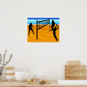 Poster Beach Volleyball (Cuisine)