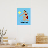 Poster Beach Volleyball (Cuisine)