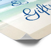 Poster Beach Wedding Ocean Waves Photo Cards & Gifts (Coin)