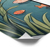 Poster Beachcomber's Bliss Personnalisé (Coin)