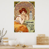 Poster - Beachers Original Bitter Fondé 1807 (Cuisine)