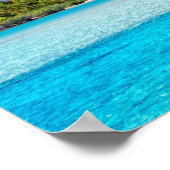 Poster Beachside Cook Island - John 14:27 Bible Verse (Coin)