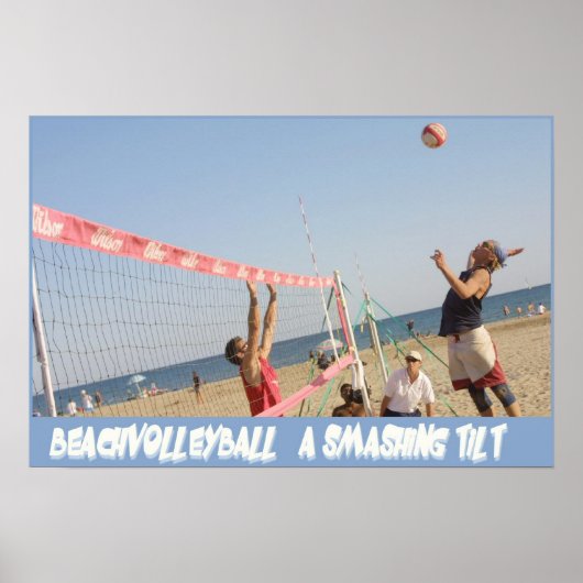 Poster BeachVolleyball Smashin Tilt (Devant)