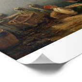 Poster Beachy Head, 1850 (huile sur toile) (Coin)