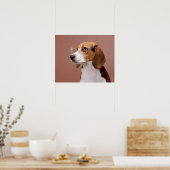 Poster Beagle (Cuisine)