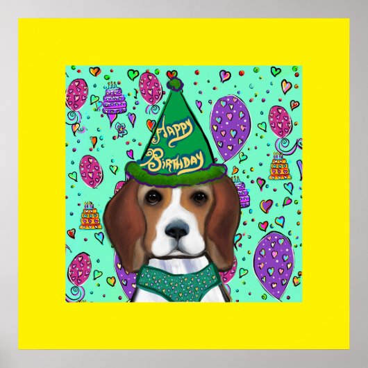POSTER BEAGLE (Devant)