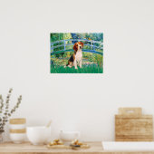 Poster Beagle1 - Pont de l'étang de nénuphars (Cuisine)