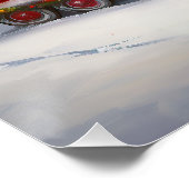 Poster Beagle d'hiver Caravan Christmas Adventure (Coin)