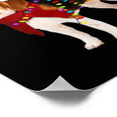 Poster beagle dog christmas Classic T-Shirt (Coin)